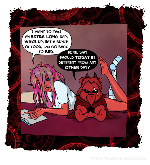 Hey, at least I followed through this time when I said, "I'll do it tomorrow"