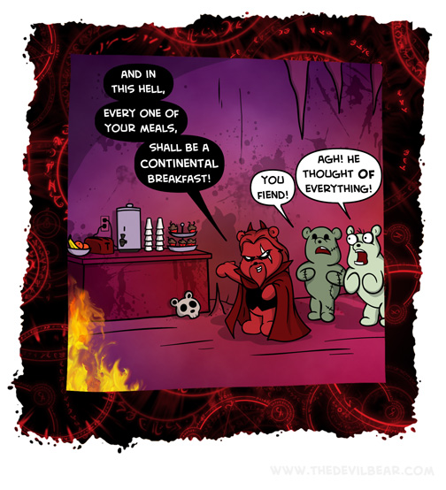 The coffee is the only thing that's cold here. 