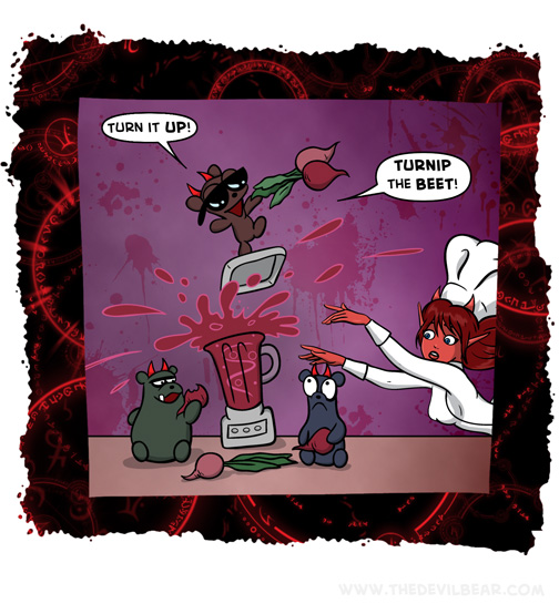 Those are some fresh beets.