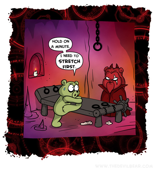 I don't suppose you have a yoga mat? 