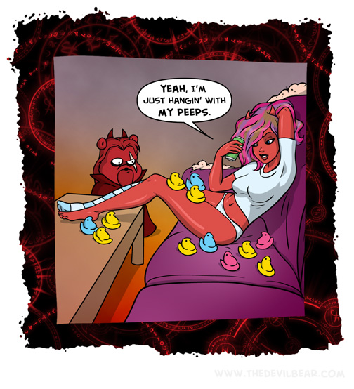 Are you coming to the peep show after?