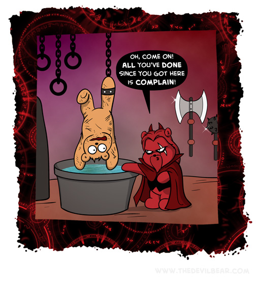 If you don't like it, you can torture yourself. 