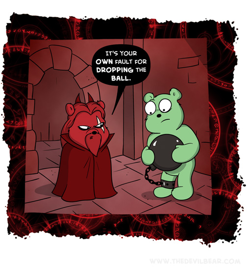 Just be glad you didn't drop a bomb. 