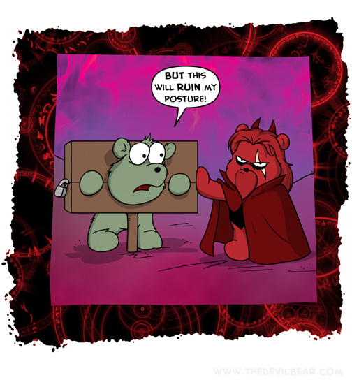  We're no slouch at punishment, though. 