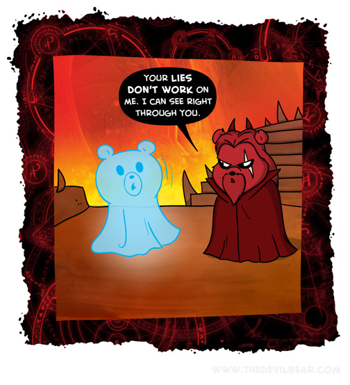 and hiding things behind your back... yeah. 