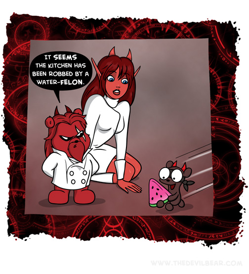 or is he a bad seed? hmm 