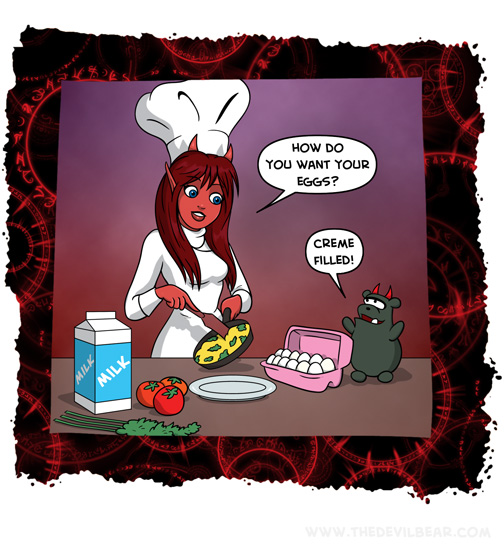 Omelette hungrier than I thought. 