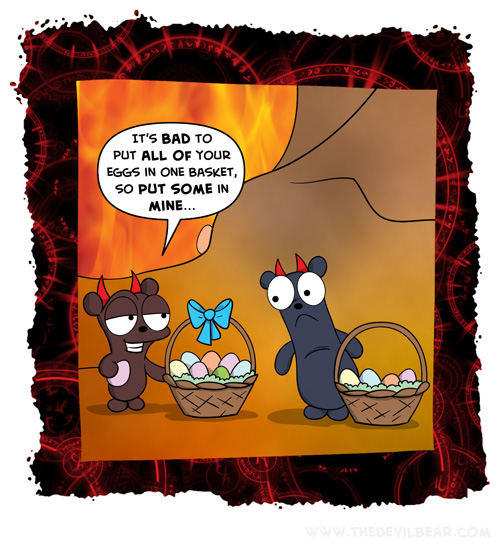 One basket to hold them all, and in the darkness bind them 