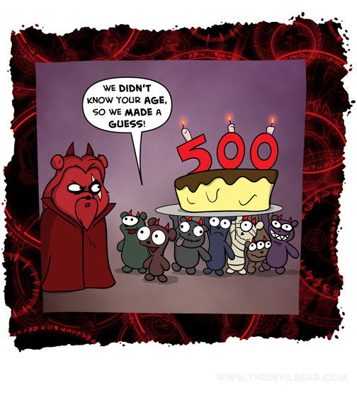 It's only a number. I just didn't think it would be a bigger one. 