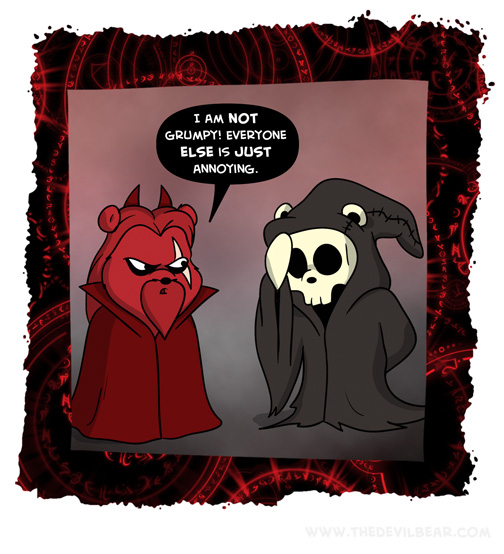 I growl because I care 