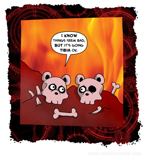 I feel it in my bones