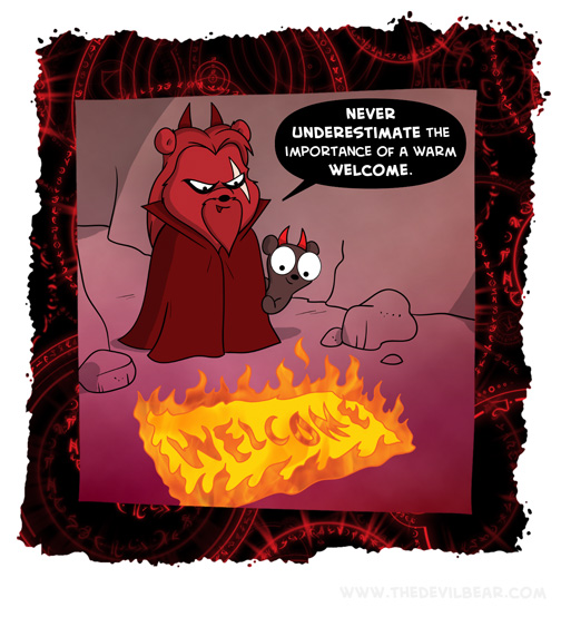 Wait until you see my goodbye! 