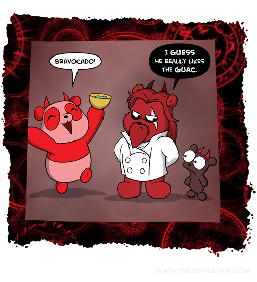 wait until he tries the salsa 