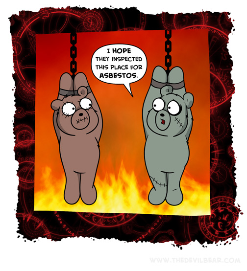 Or radon. That could be bad. 