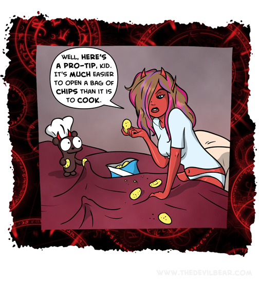 It's also easier to get delivery than to shop