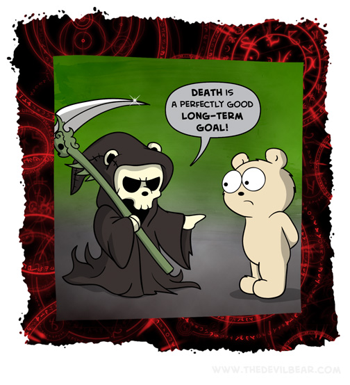 Sometimes it works in the short term, but we can discuss that later. 