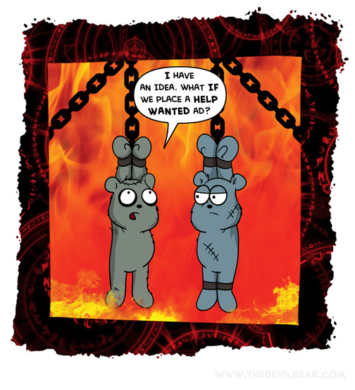 To be fair, it's the best idea he's had all day