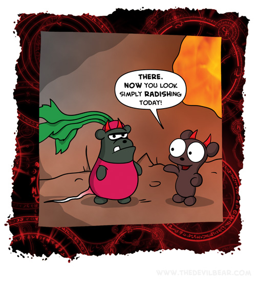 What? now you're looking madish...