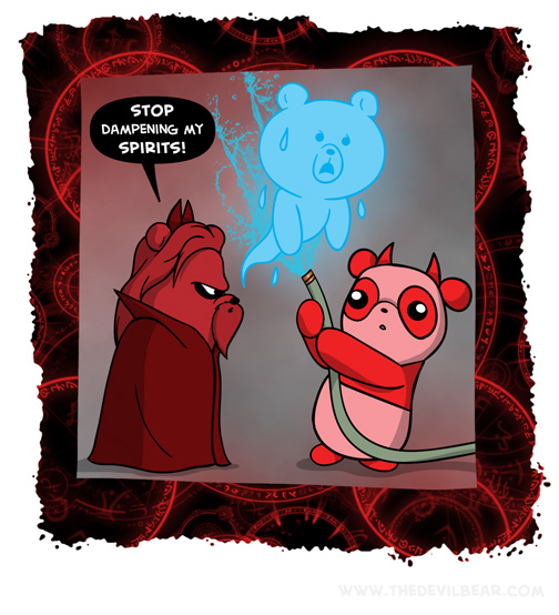 But it's a haunted hose