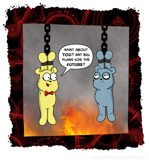 Watching others burn might not be so bad