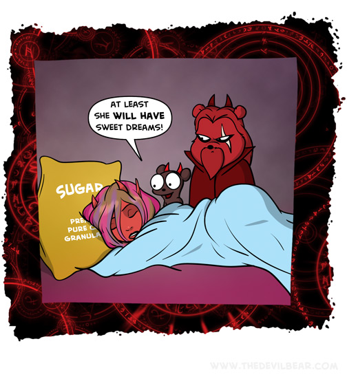 Imagine if she eats that pillow