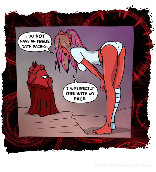 You might say it's my happy pace