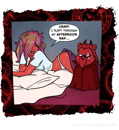 Might as well go back to sleep then