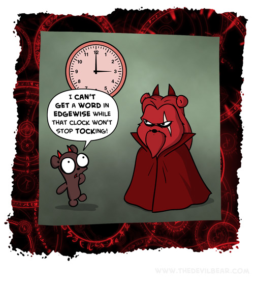 It's more of a nervous Tick than a Tock
